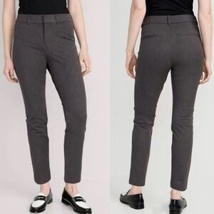 Old‎ Navy High-Waisted Pixie Skinny Ankle Pants in Dark Heathered Gray Size 16